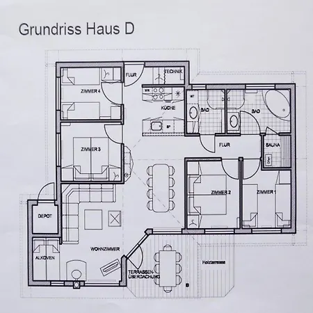 Grosses Familienhaus Mit *